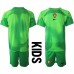 Tanie Strój piłkarski Portugalia Bramkarskie Koszulka Podstawowej dla dziecięce MŚ 2022 Krótkie Rękawy (+ szorty)